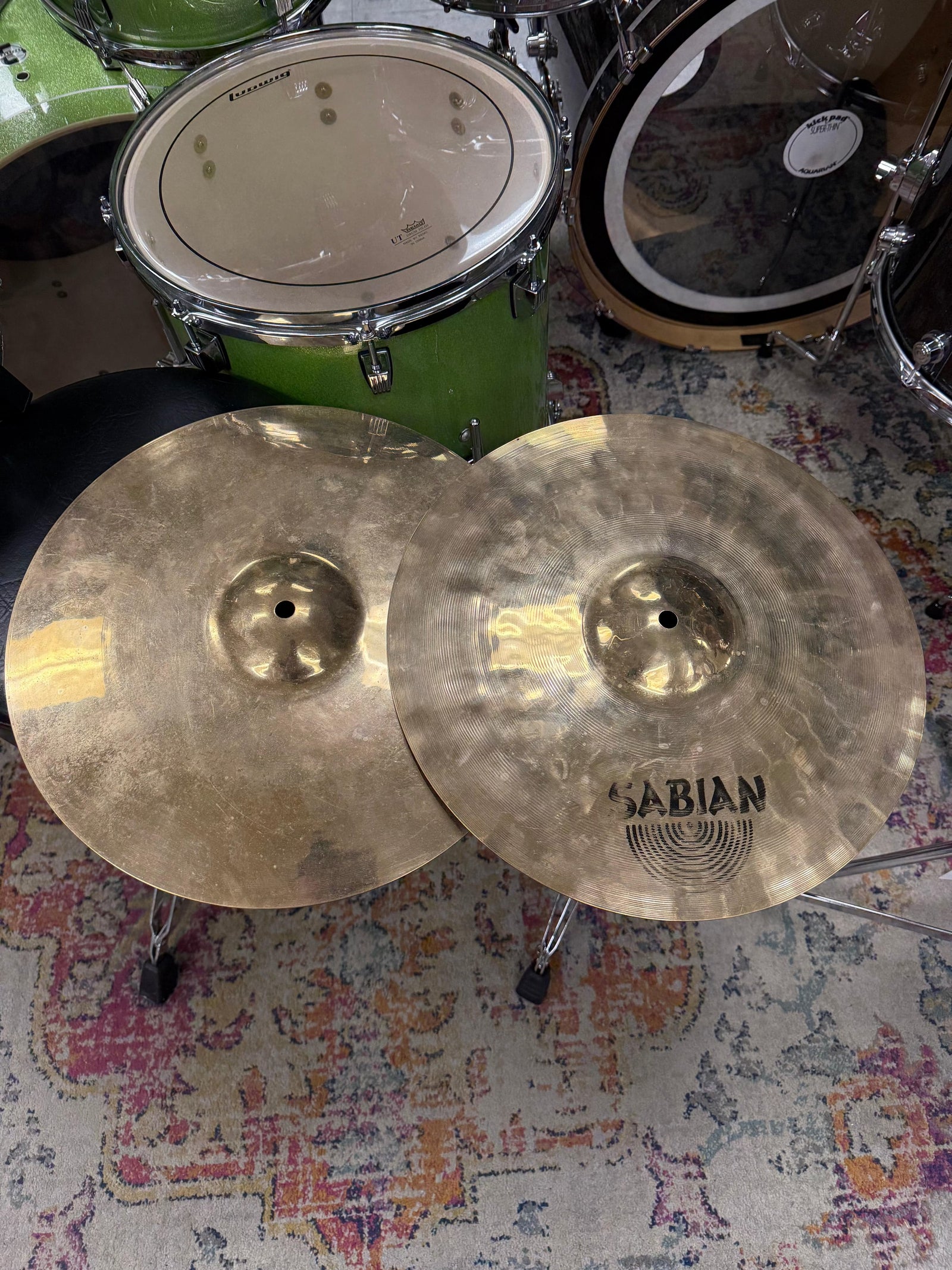 Sabian 15” HHX X-Celerator hi hat cymbals
