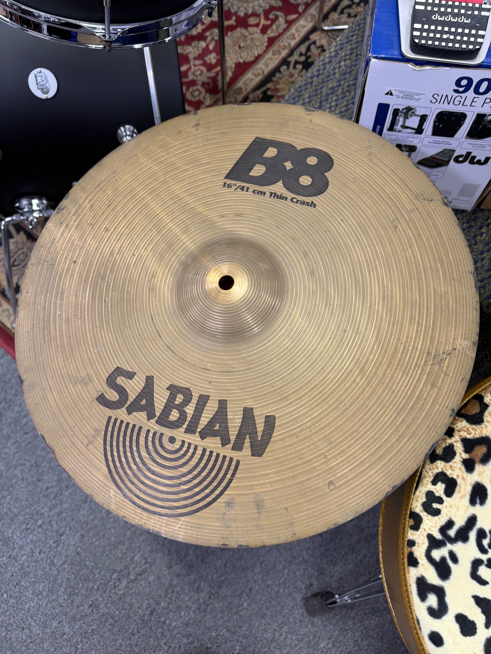 Sabian 16” B8 Thin Crash