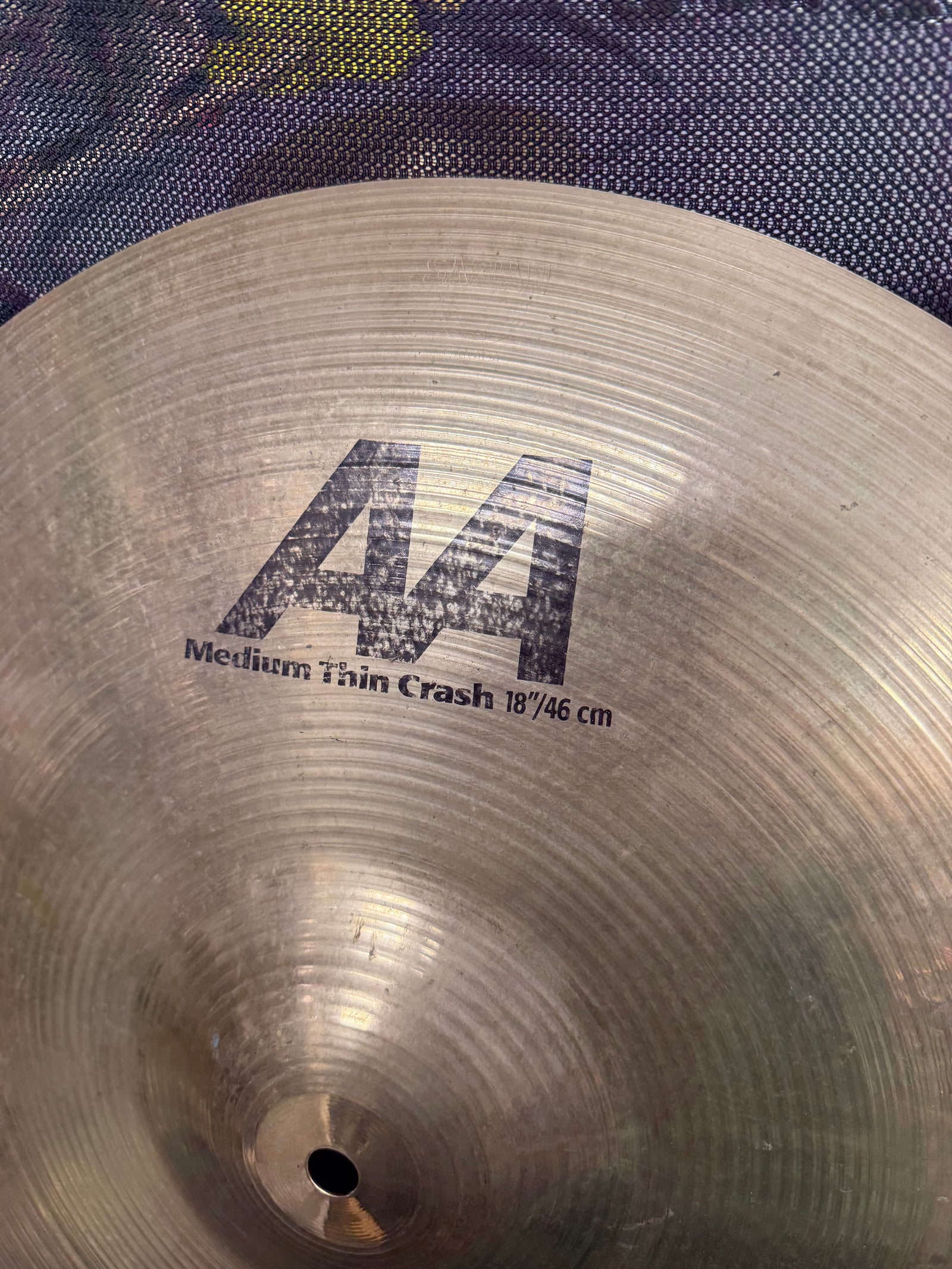 Sabian 18” AA medium thin crash cymbal