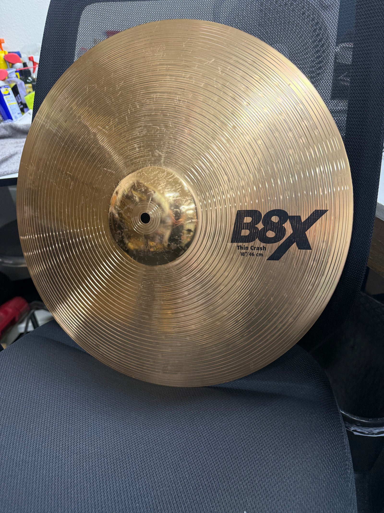 Sabian 18” B8x thin crash