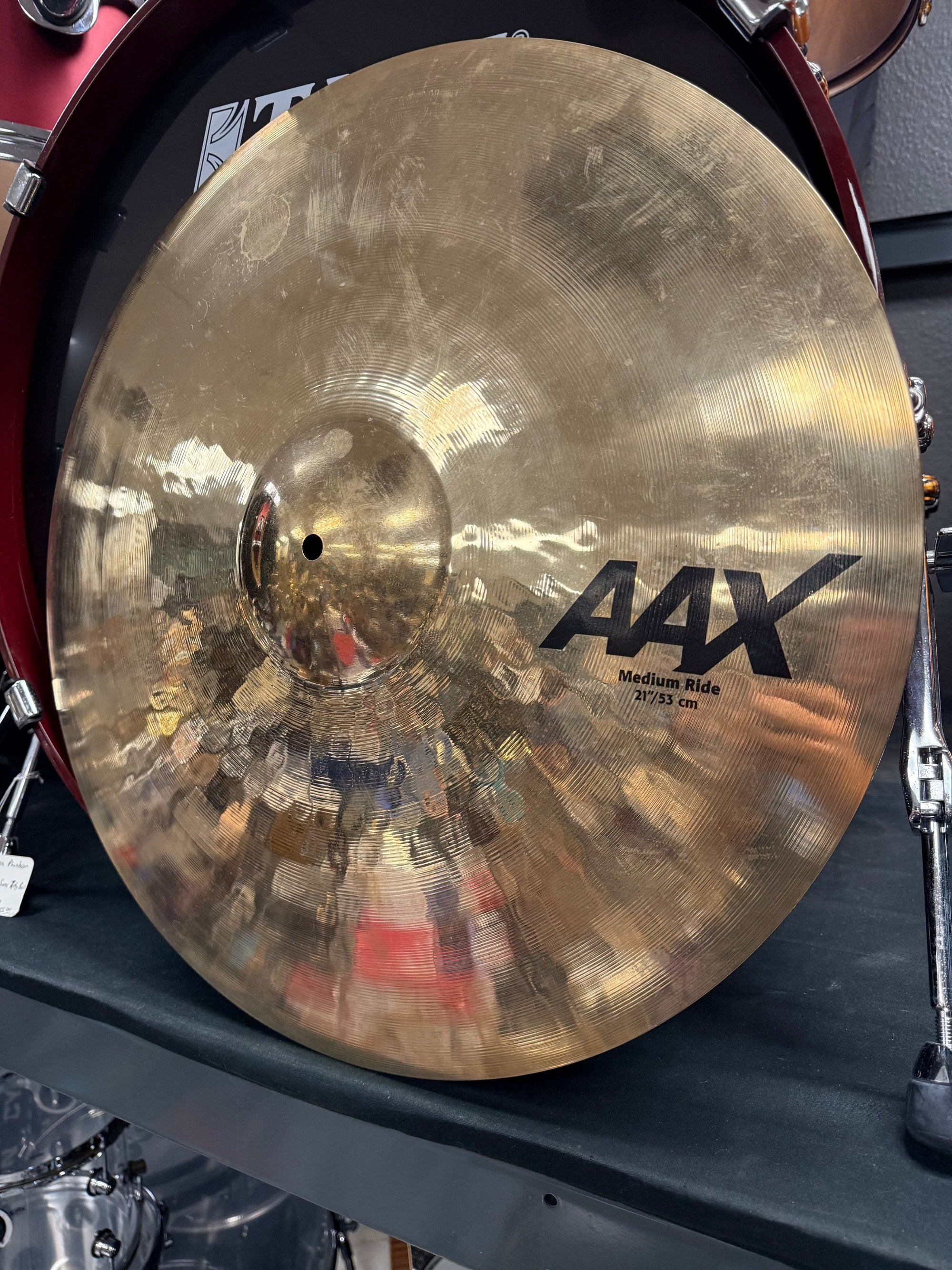 Sabian 21” AAX medium ride cymbal