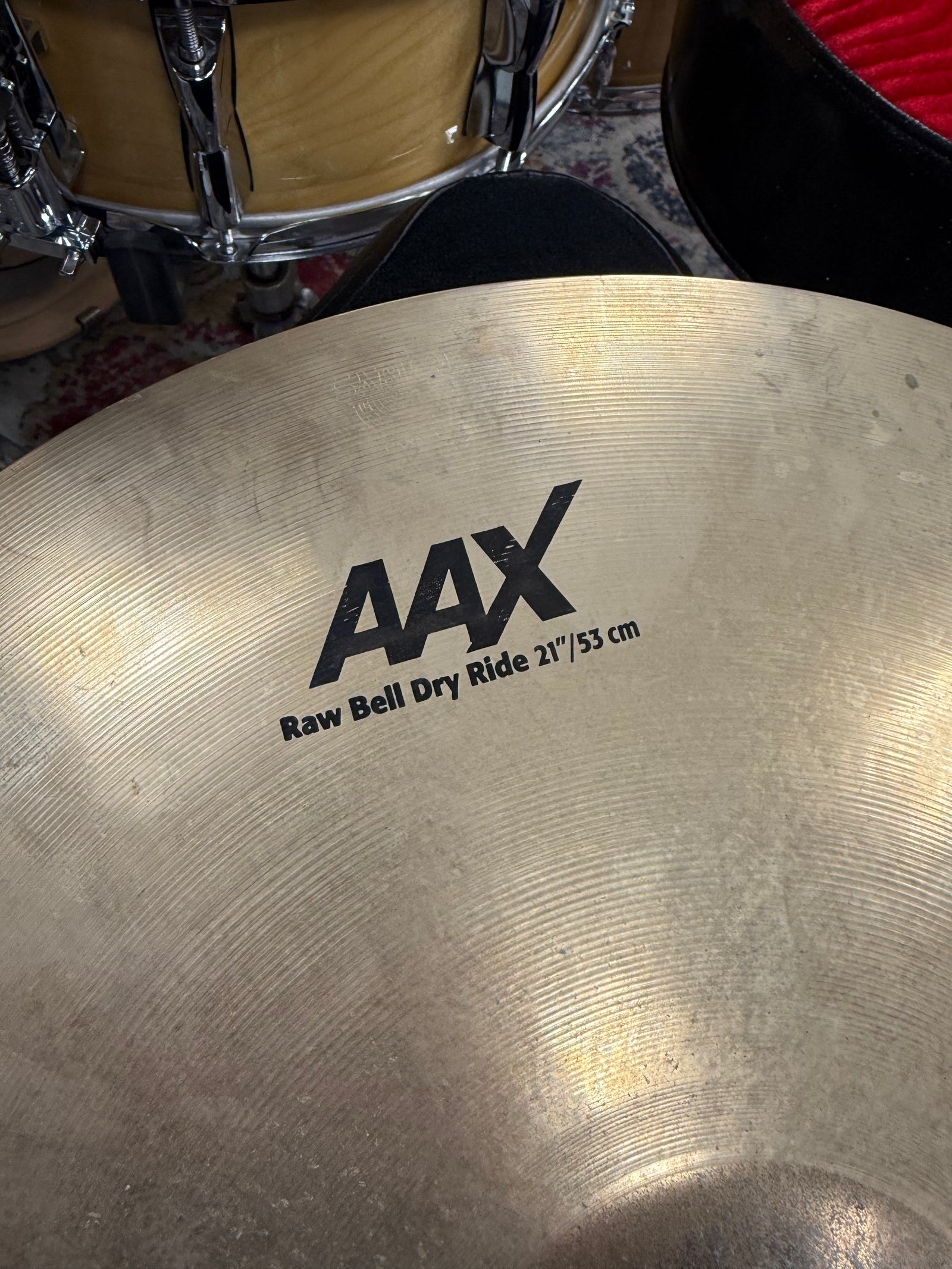Sabian 21” AAX Raw Bell Dry Ride