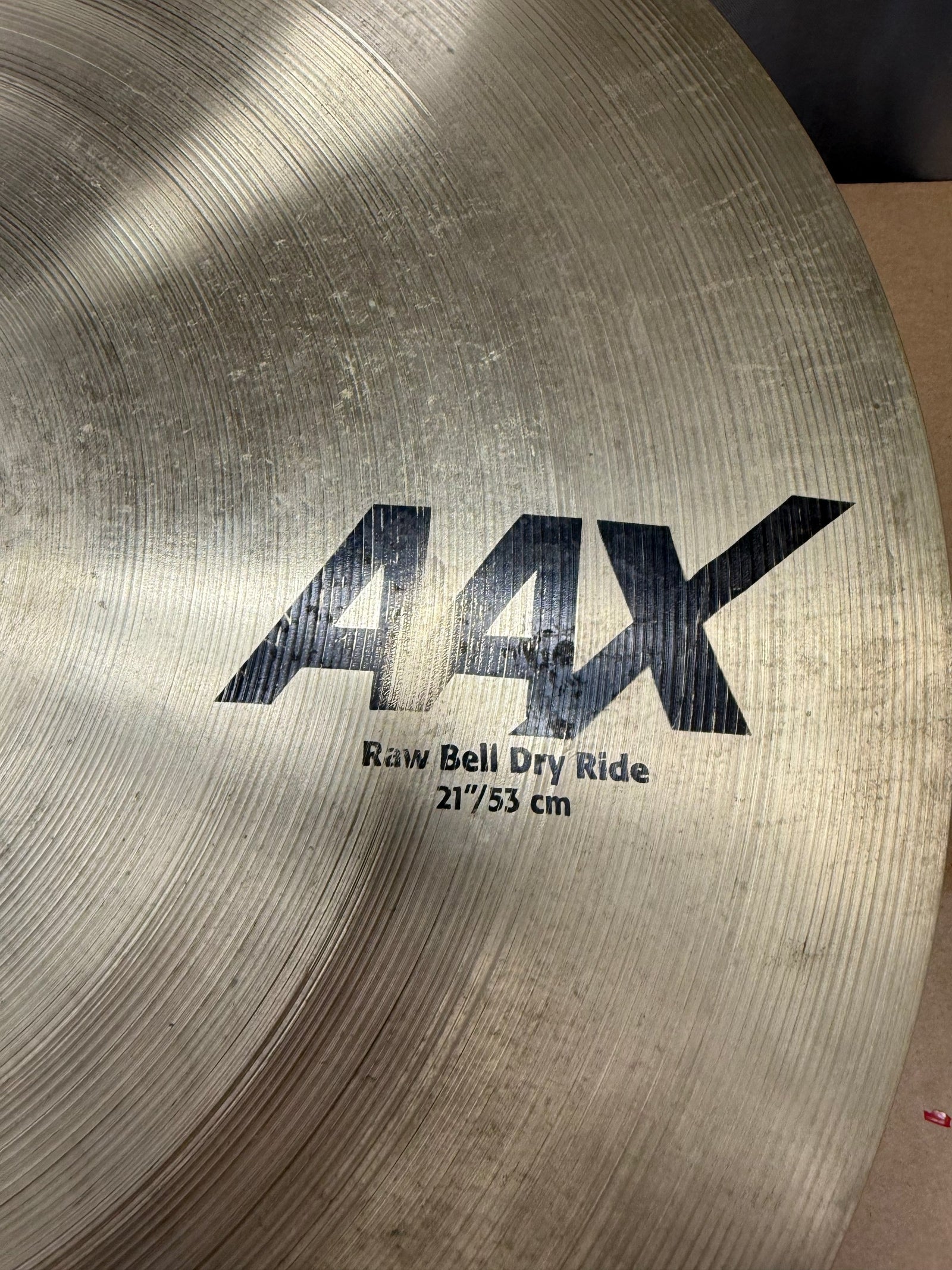 Sabian 21” AAX Raw Bell Dry Ride cymbal