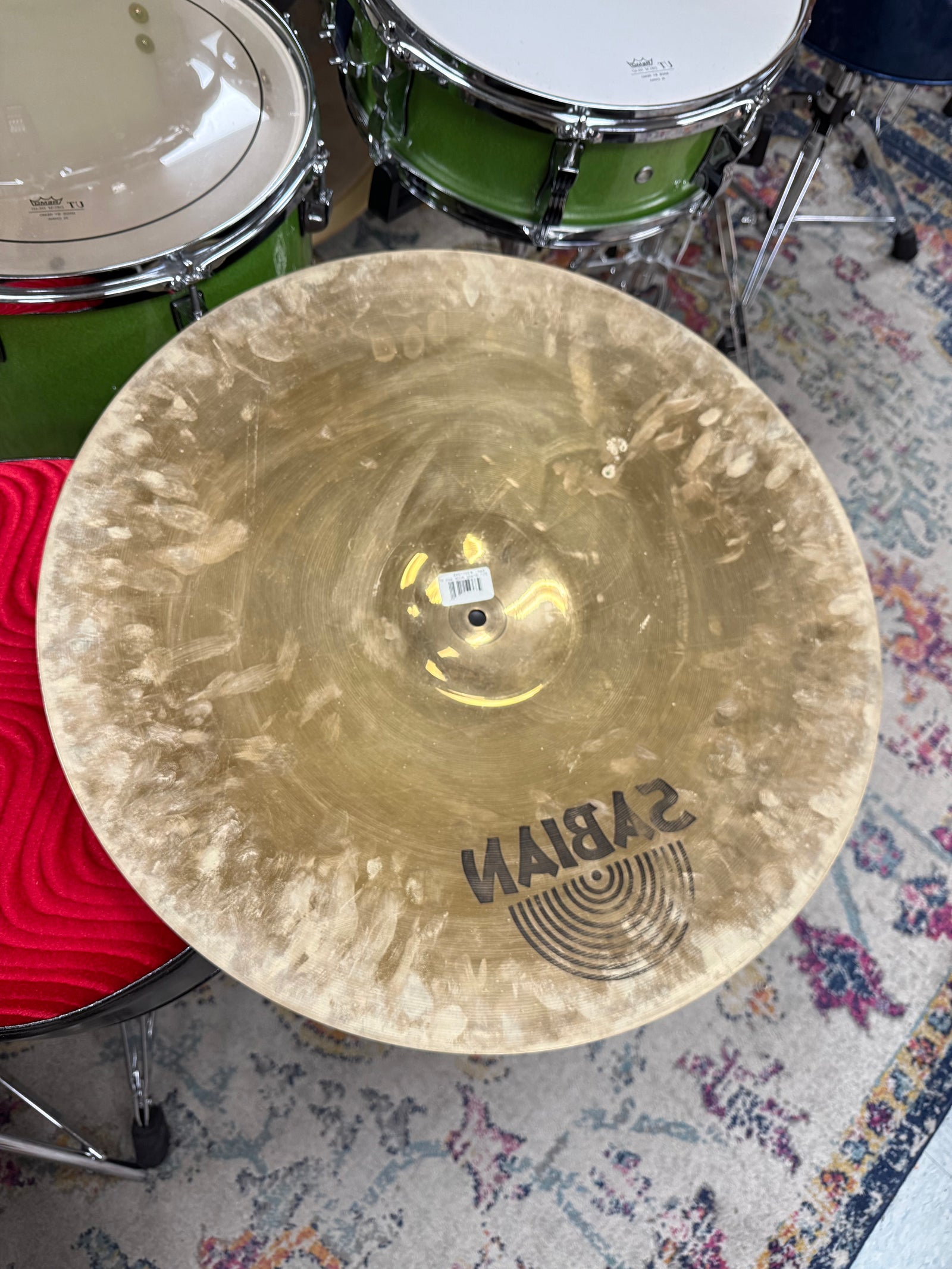 Sabian 21” AAX stage ride cymbal