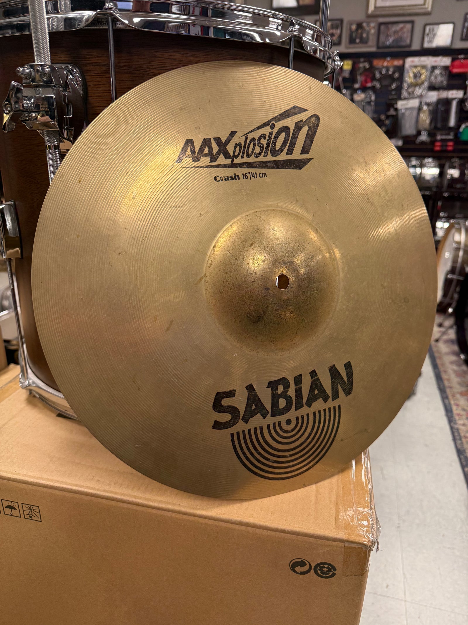 Sabian AAXplosion crash 16”
