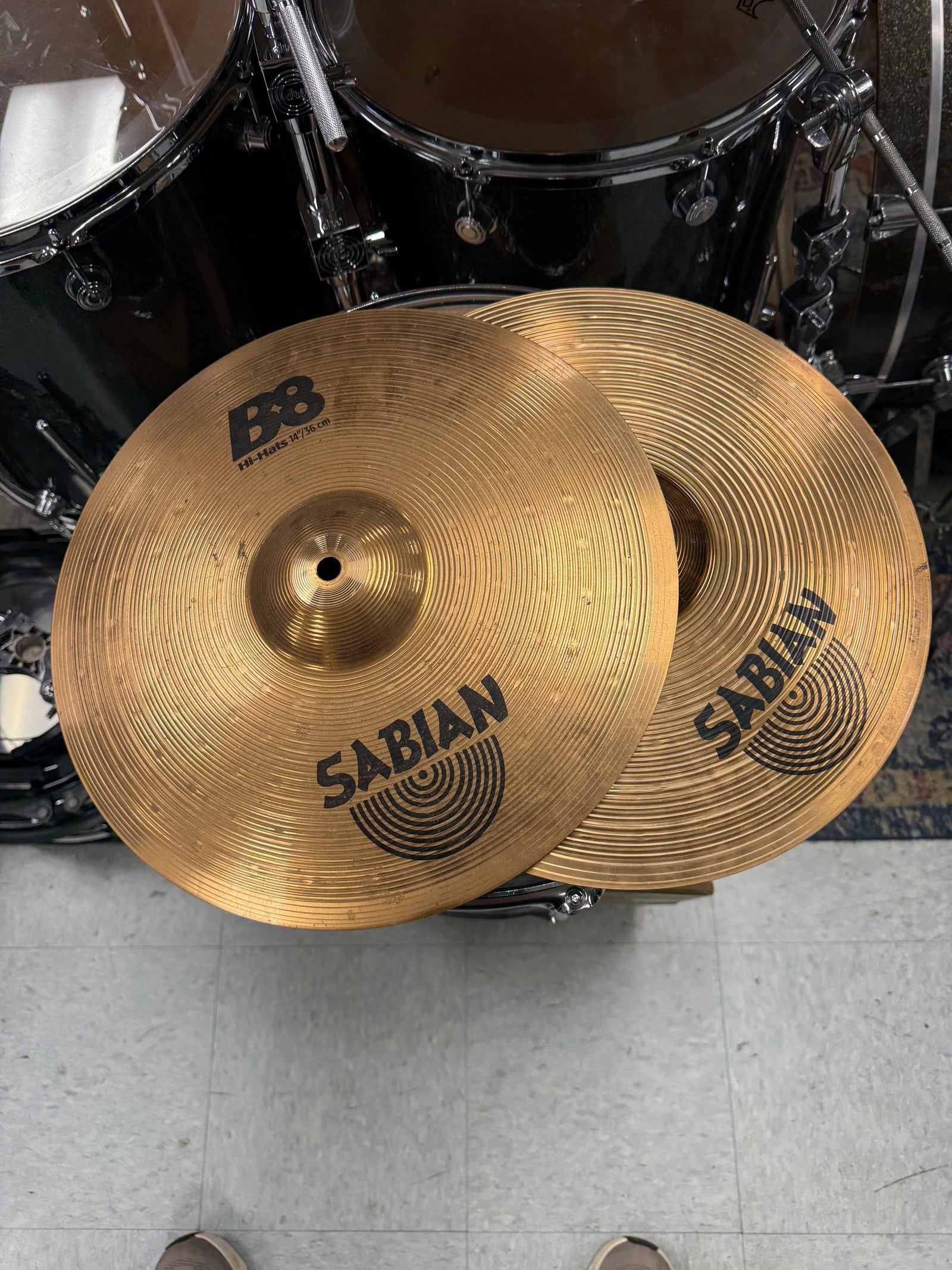 Sabian B8 hi hats 14”