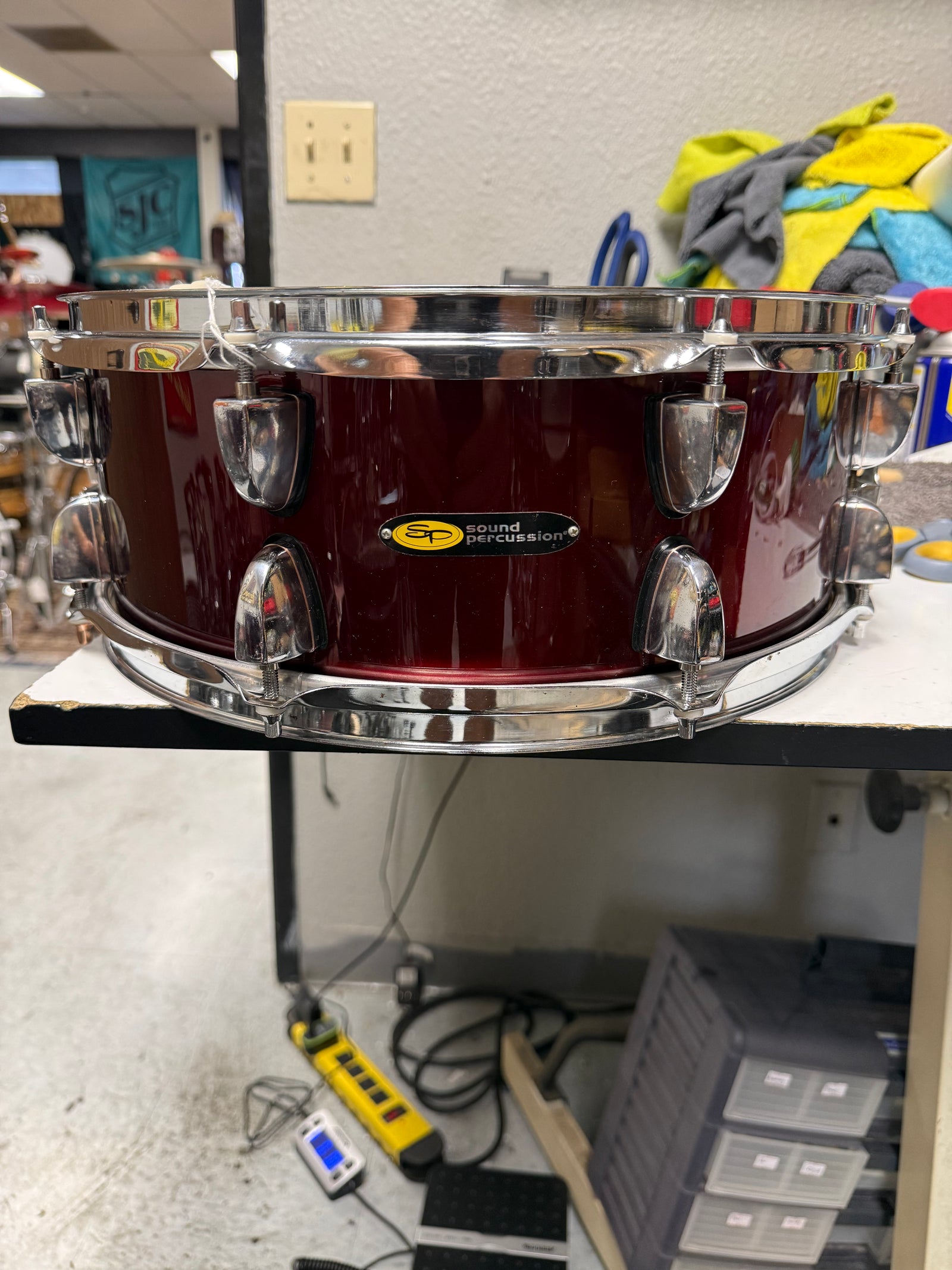 SP Red Snare 14x5.5”