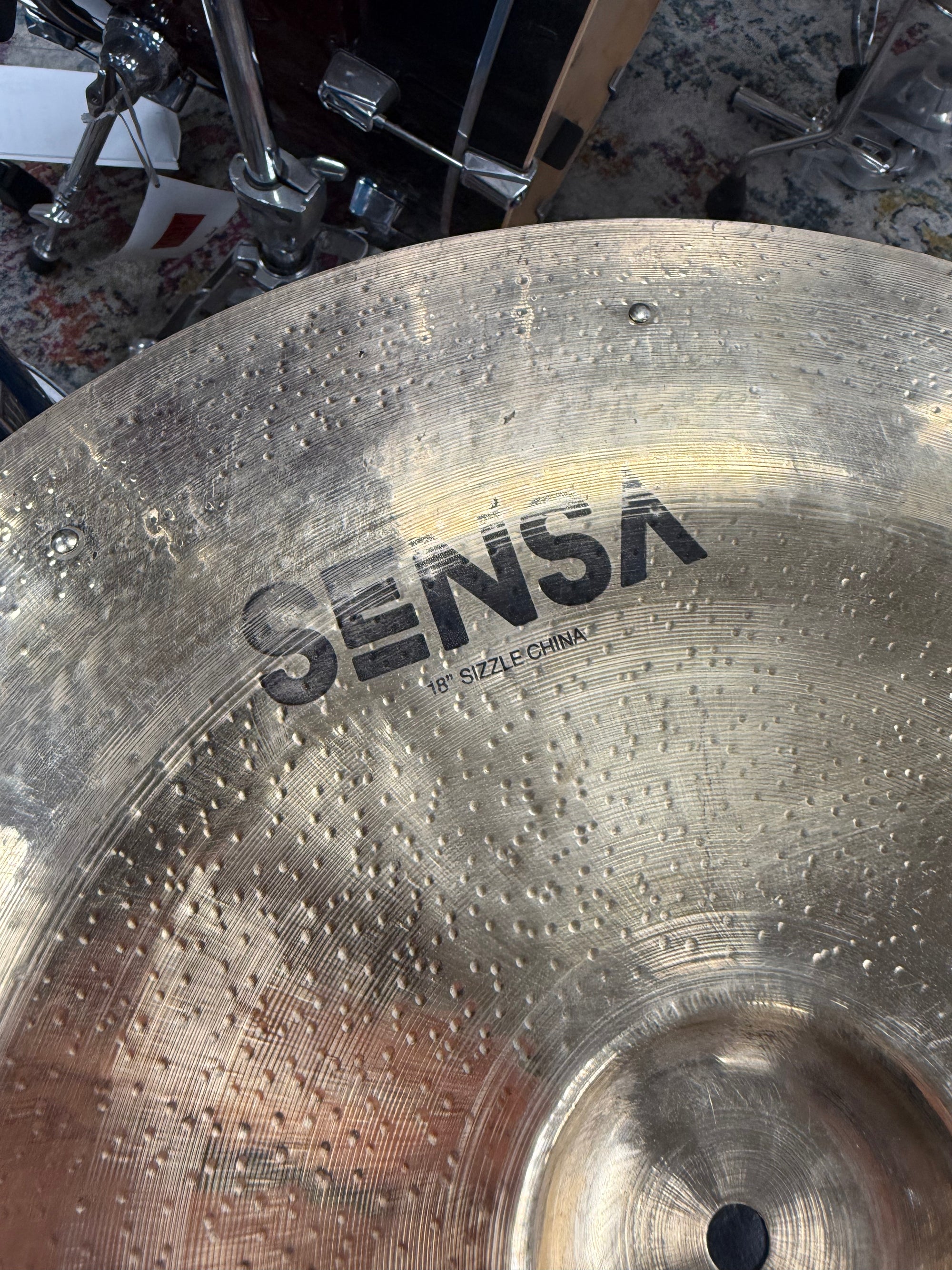 Stagg Sensa Sizzle China 18” - Drum Flip