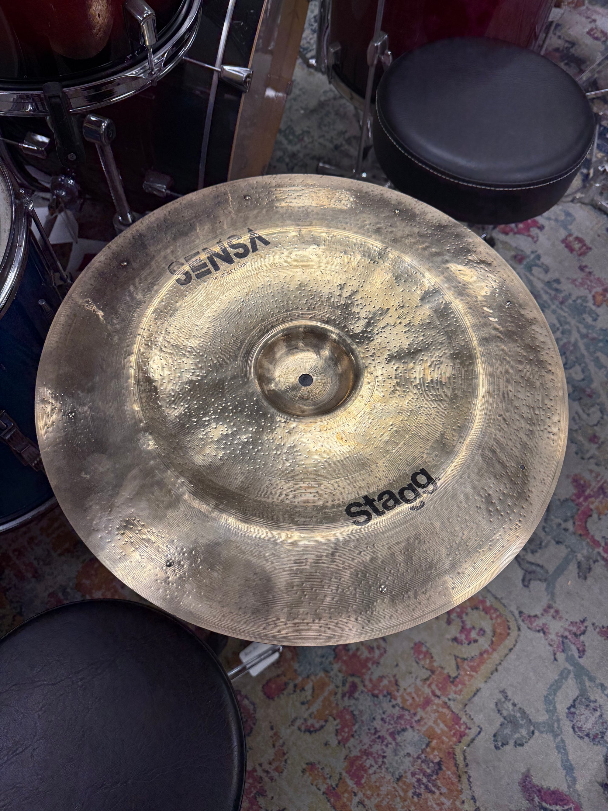 Stagg Sensa Sizzle China 18” - Drum Flip