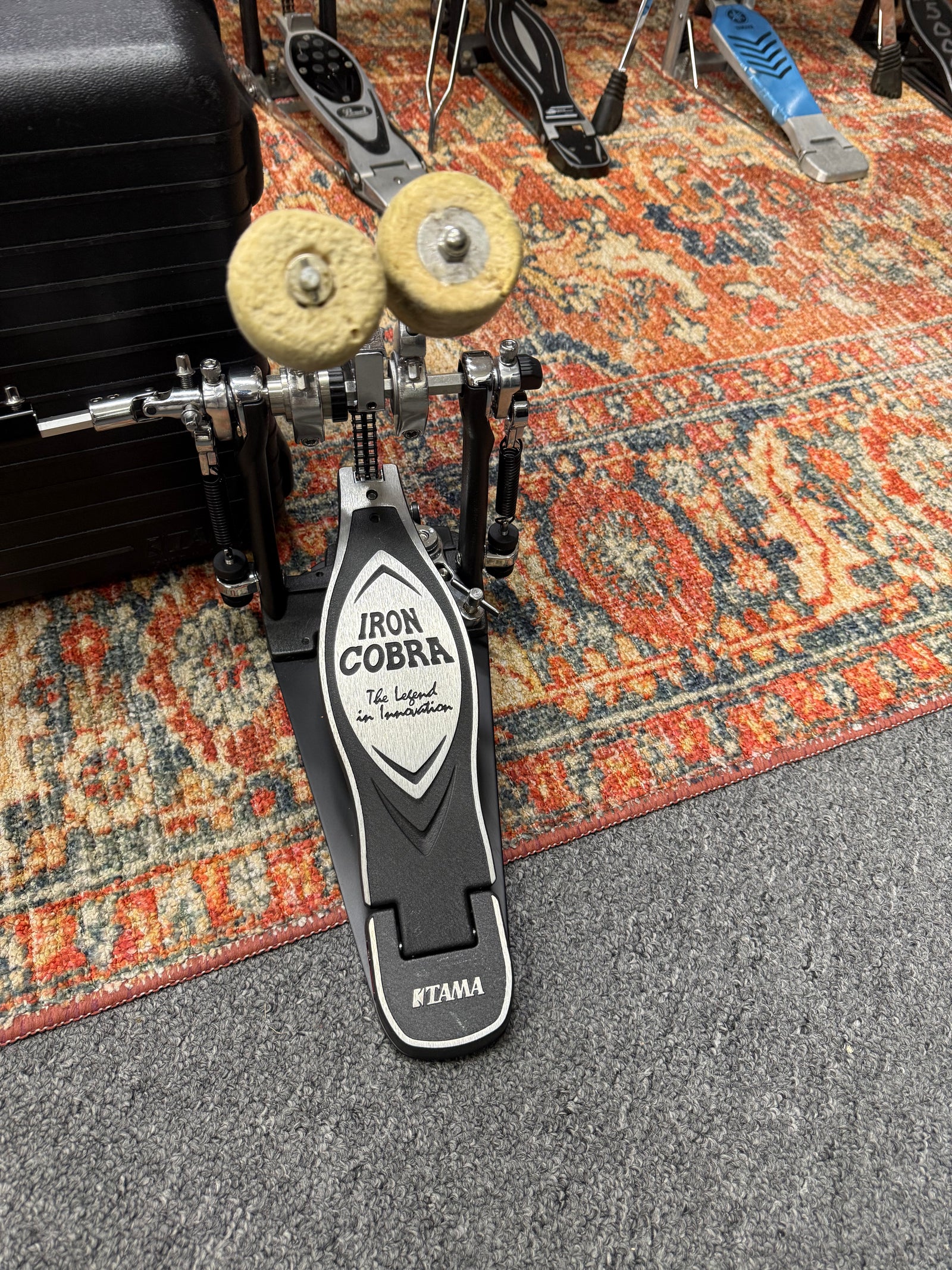 Tama Iron Cobra Power Glide Double Bass Pedal with Case