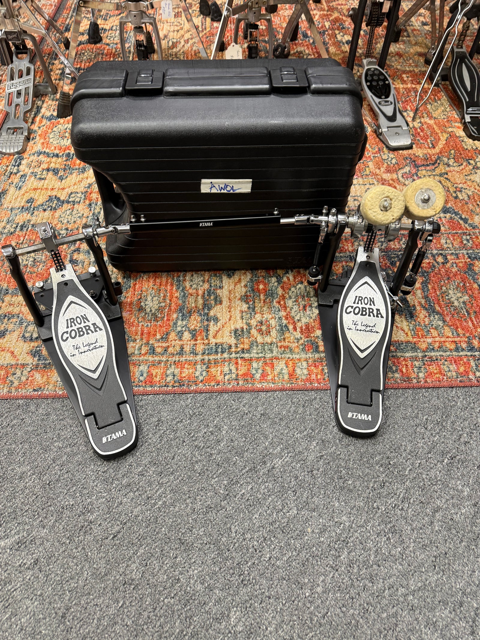 Tama Iron Cobra Power Glide Double Bass Pedal with Case