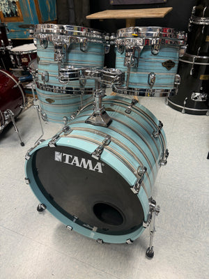 Tama Starclassic 4pc Arctic Blue Oyster Drum Set