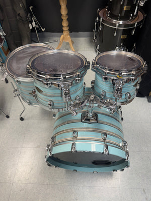 Tama Starclassic 4pc Arctic Blue Oyster Drum Set