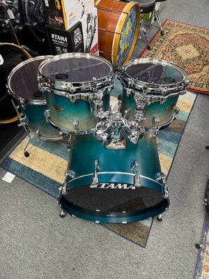 Tama Starclassic 4pc Satin Sapphire Fade Drum Set