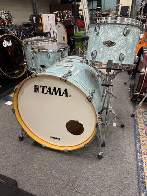 Tama Starclassic Bubinga Birch 4pc Ice Blue Pearl Drum Set