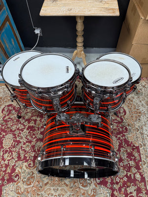 Tama Starclassic Neon Orange Oyster walnut Birch Drum Set
