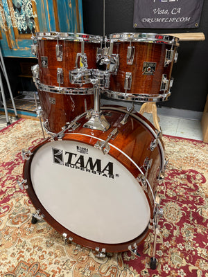 Tama Superstar 50th Anniversary Limited Edition Super Mahogany Drum Set