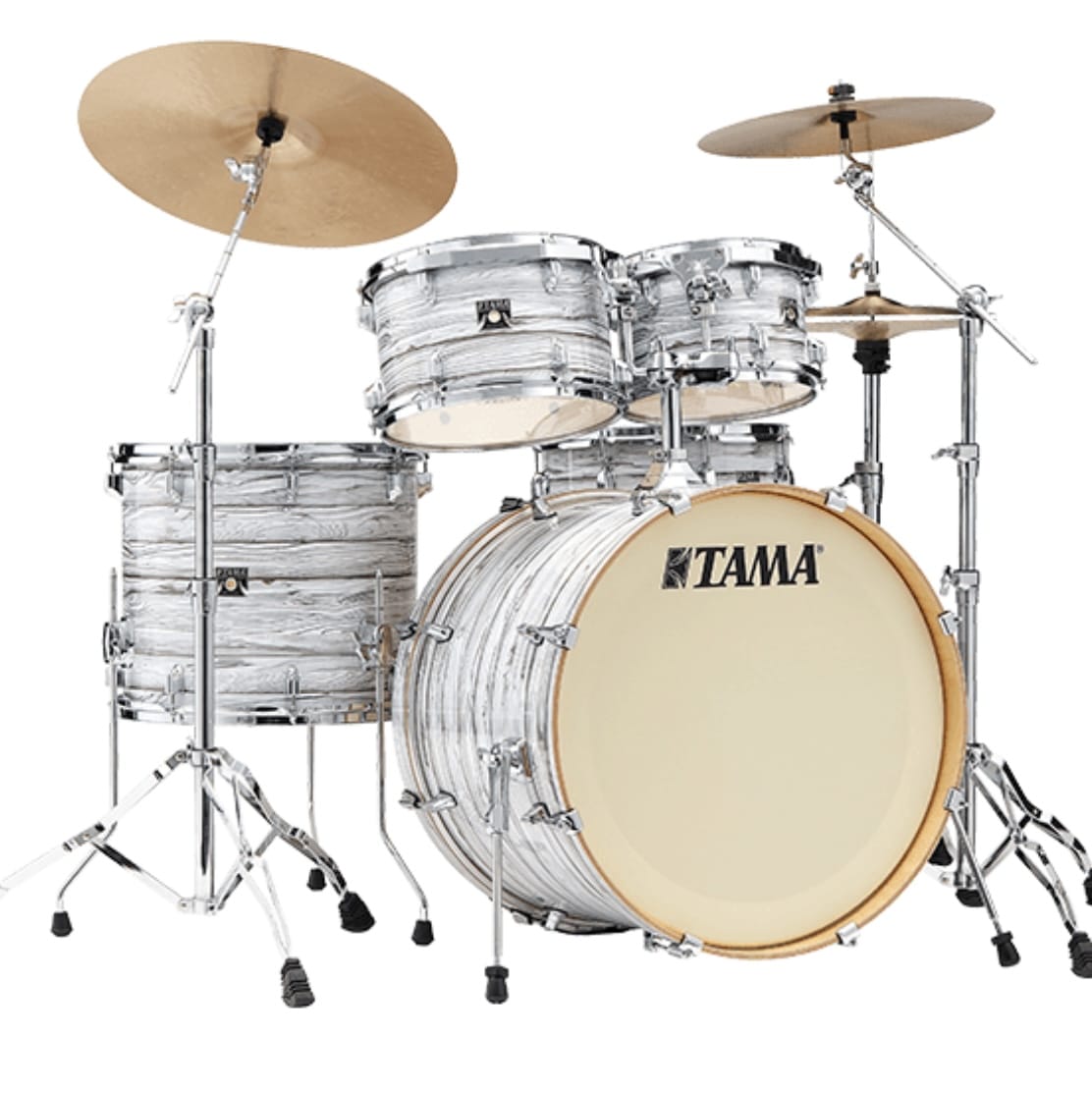 Tama Superstar Classic 5pc Ice Ash Wrap Drum Set