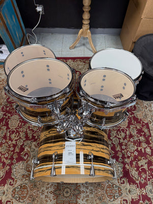 Tama Superstar Classic 5pc Natural Ebony Tiger Drum Set