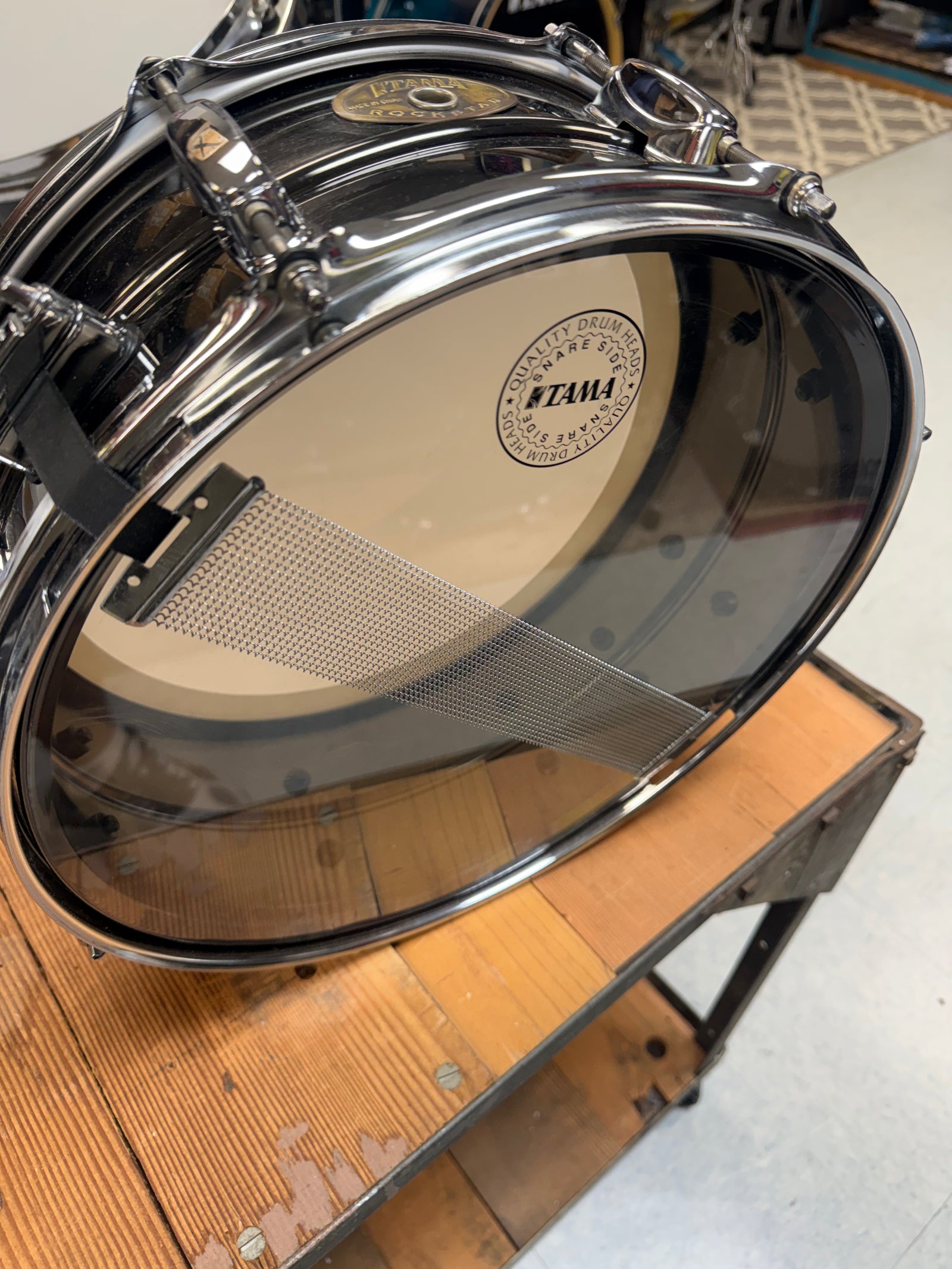 Tama Rockstar 14x5.5” nickel over steel snare