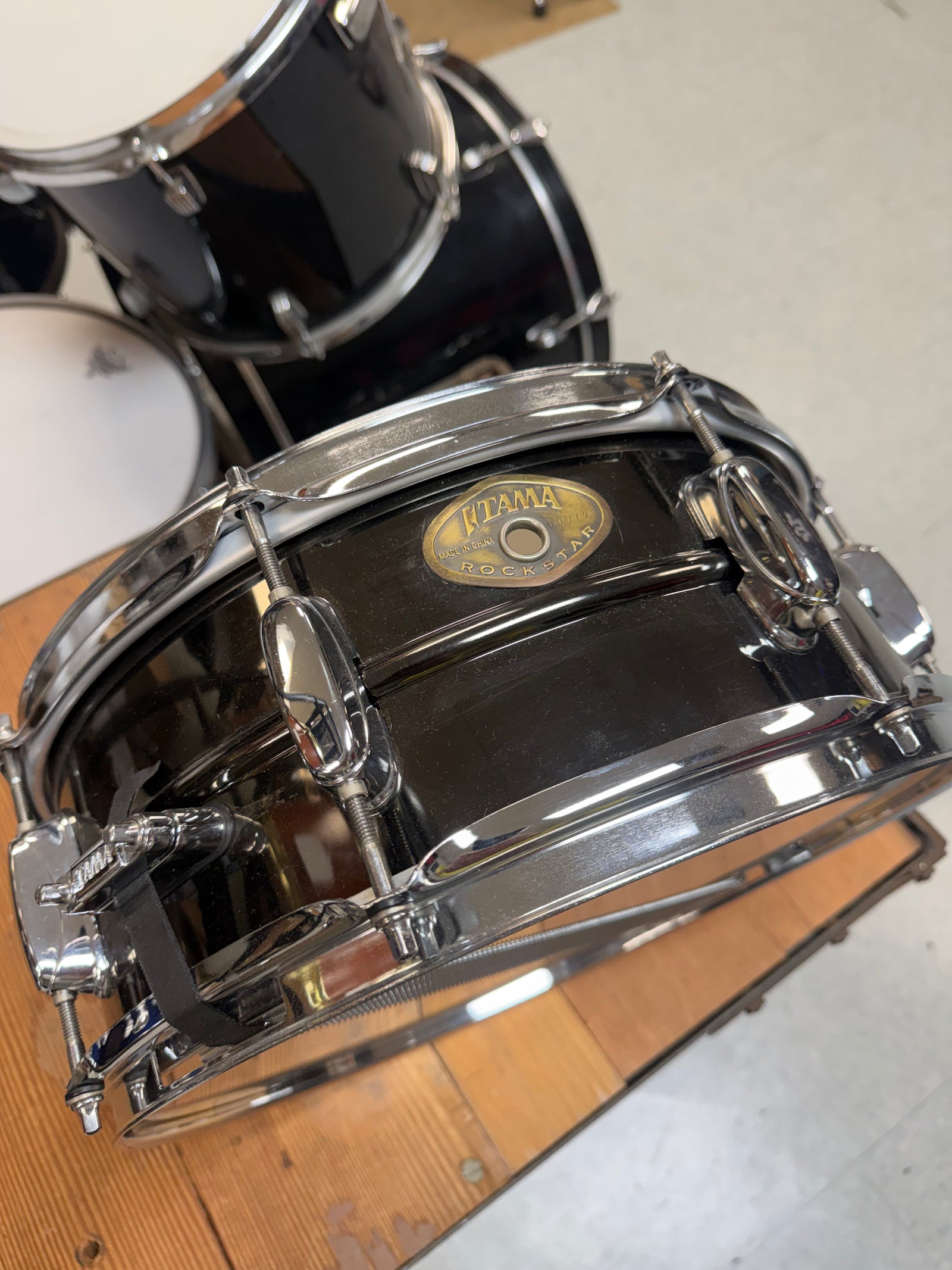 Tama Rockstar 14x5.5” nickel over steel snare