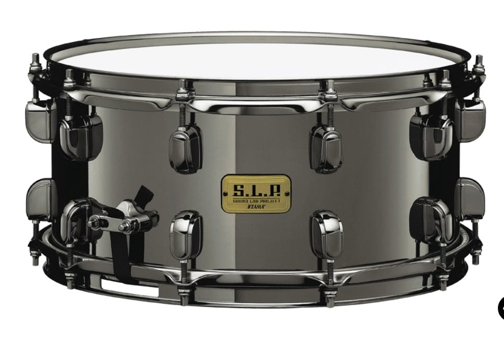 Tama SLP Black Brass Snare Drum 14x6.5”