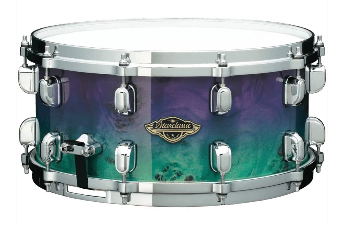 Tama Starclassic Snare nebula Mappa burl fade 14x6.5”