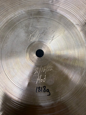 Timothy Robert’s Modified Bosphorus 20” Cymbal