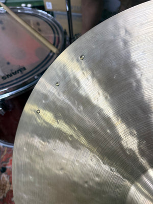Timothy Robert’s Modified Bosphorus 20” Cymbal