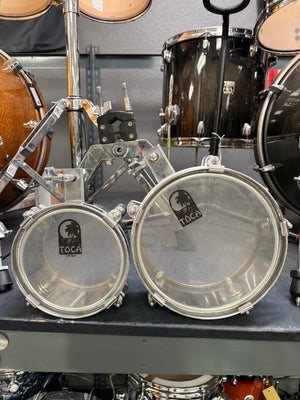 Toca Steel Timbales 6,8 with clamp