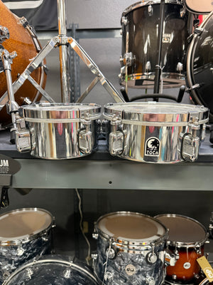 Toca Steel Timbales 6,8 with clamp