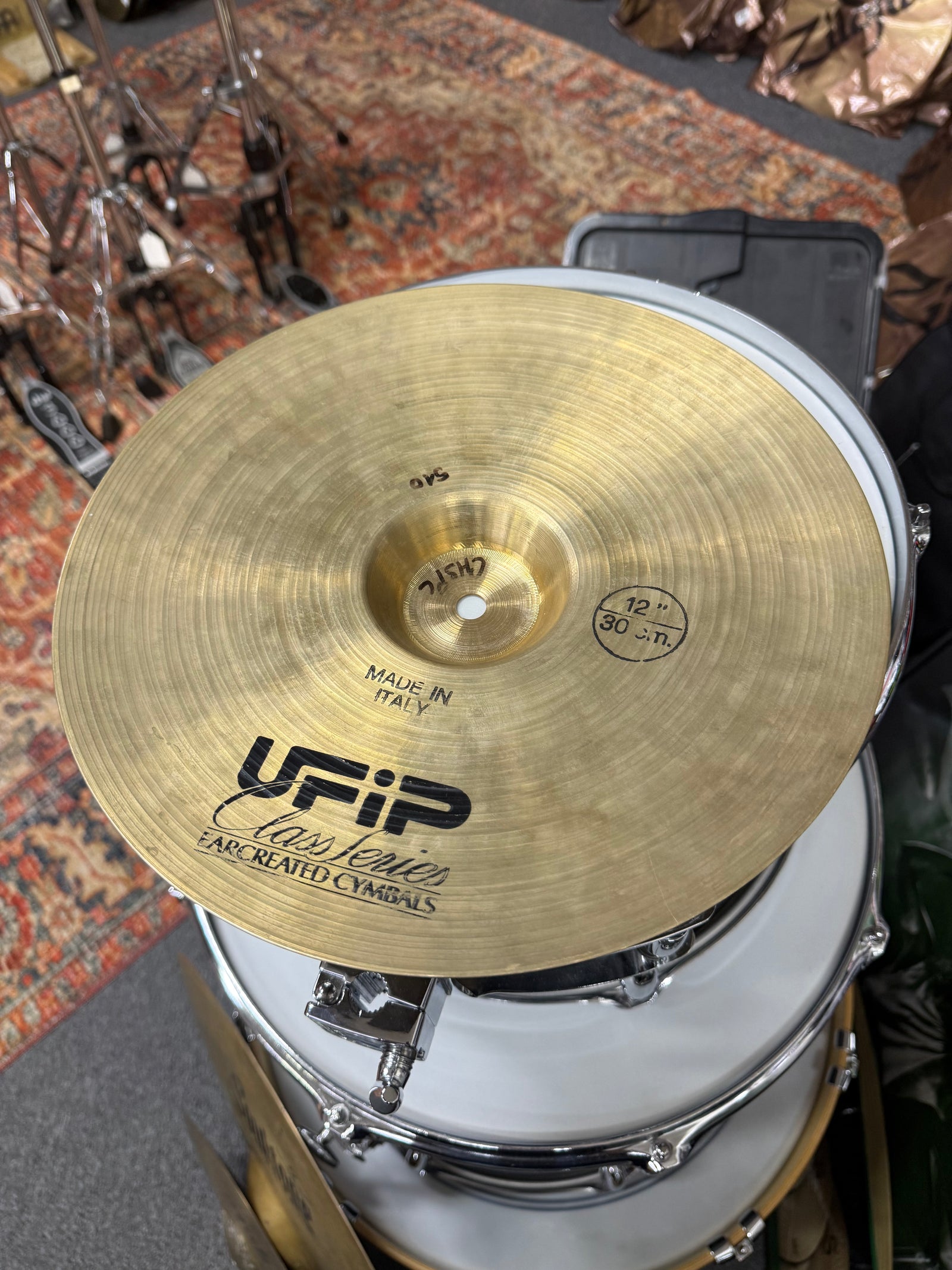 UFIP 12” Crash Cymbal