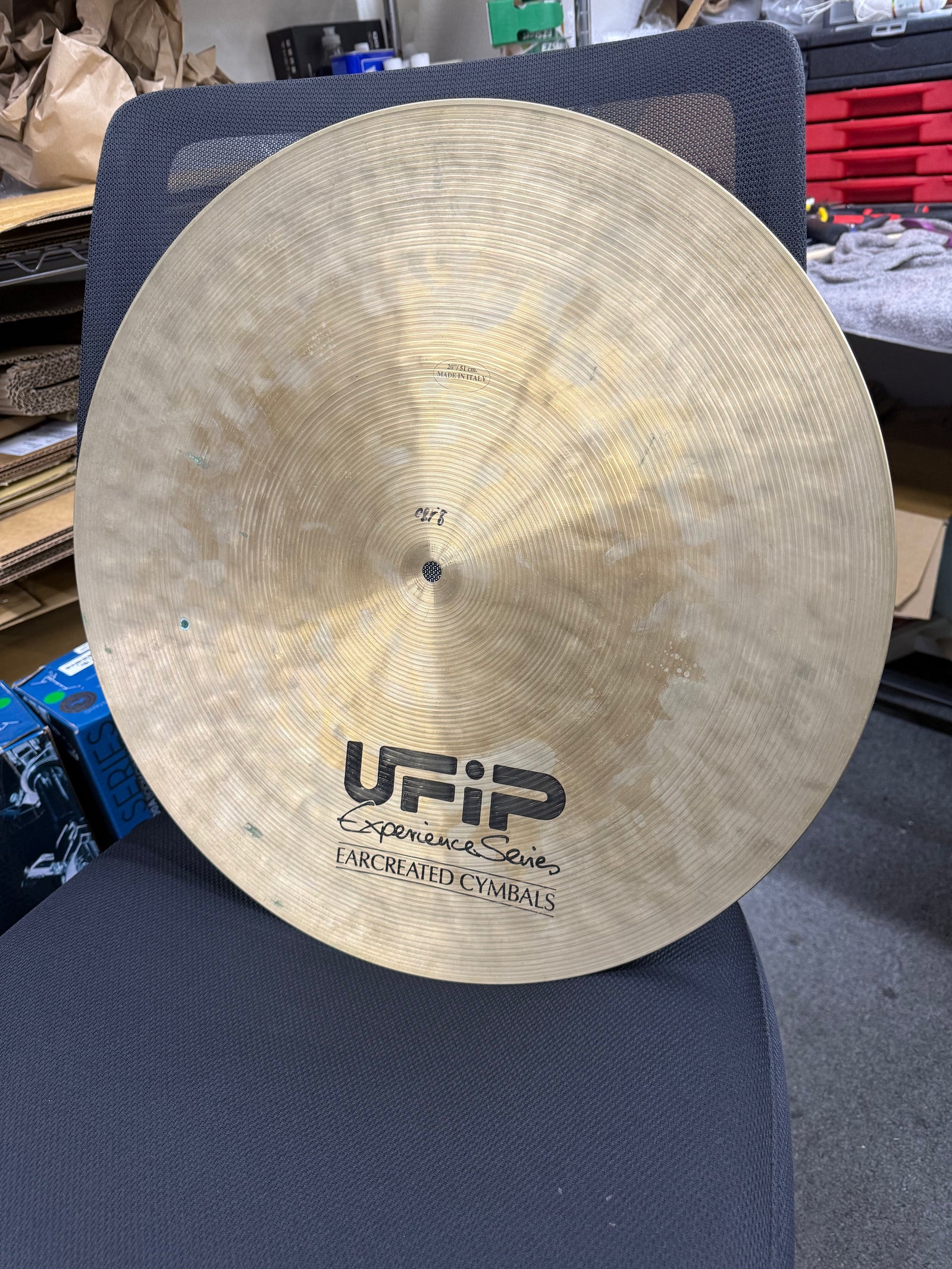 UFIP 20” Experience Series Flat Ride Cymbal