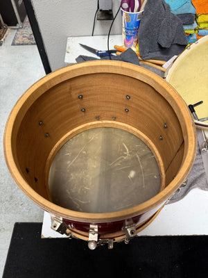 WFL 14x10” Red Sparkle Drum