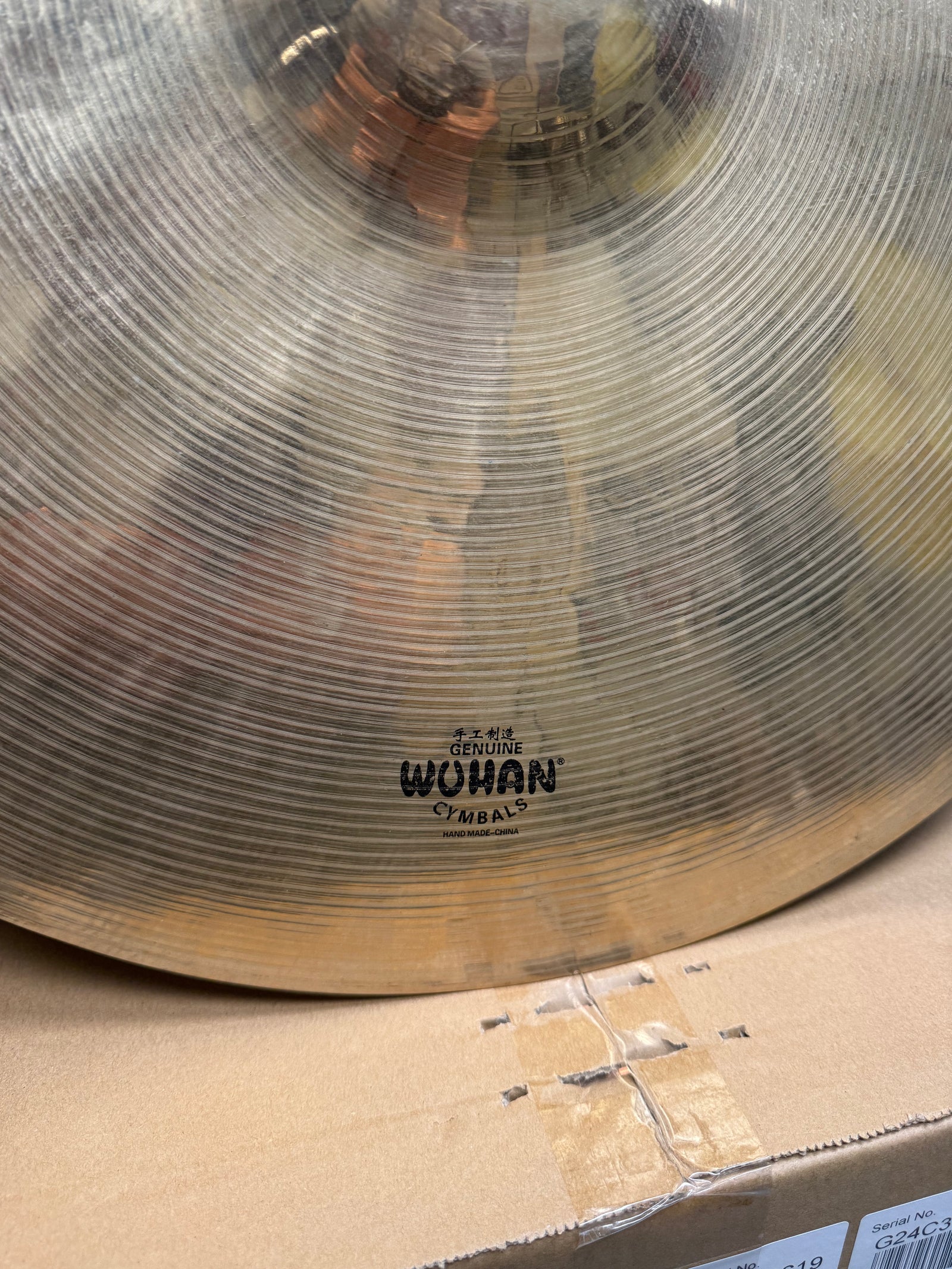 Wuhan 20” Medium Heavy Ride Cymbal