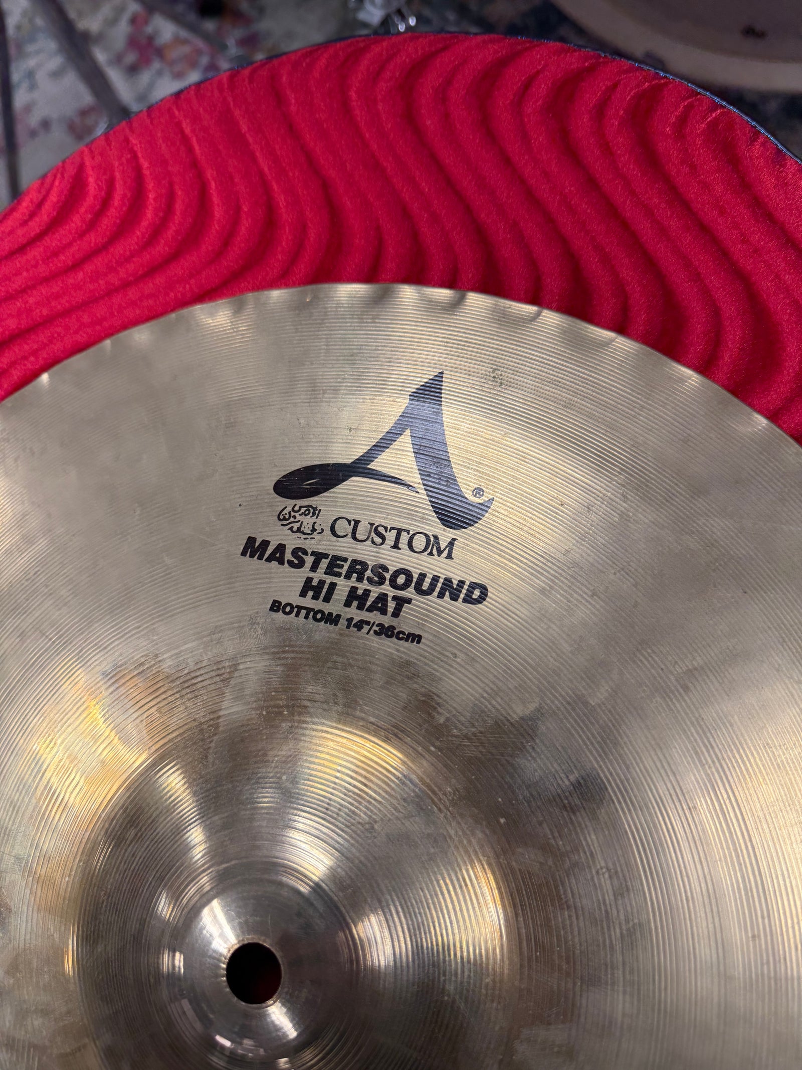 Zildjian 14” A Custom Mastersound Bottom hi hat