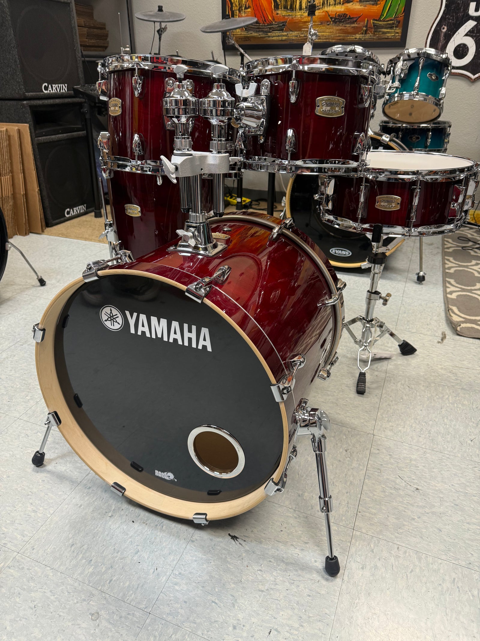 Yamaha Stage Custom Birch 5pc Drum Set