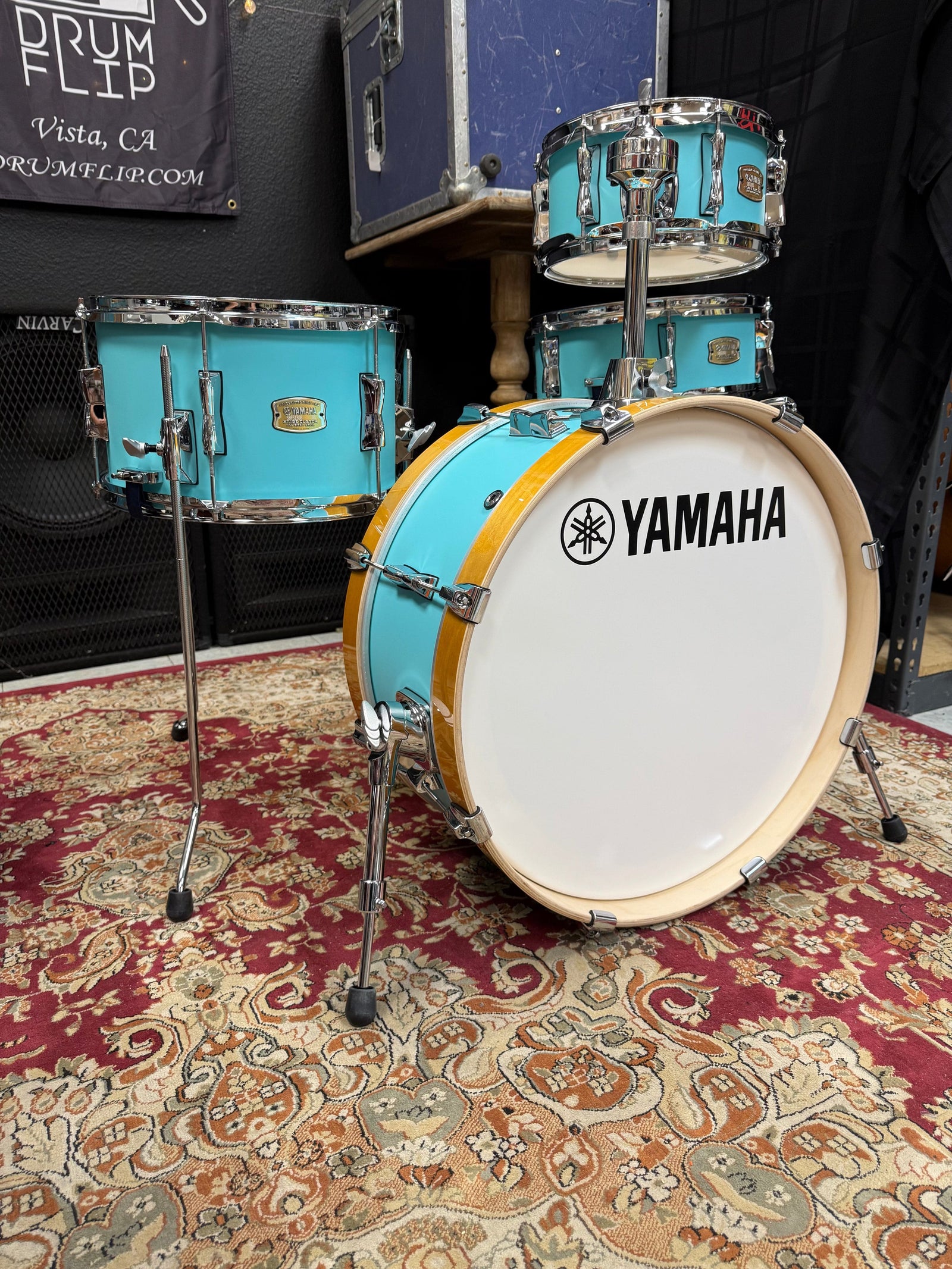 Yamaha Stage Custom Hip 4pc Drum Set