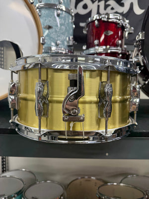Yamaha recording custom brass 13x6.5” snare drum