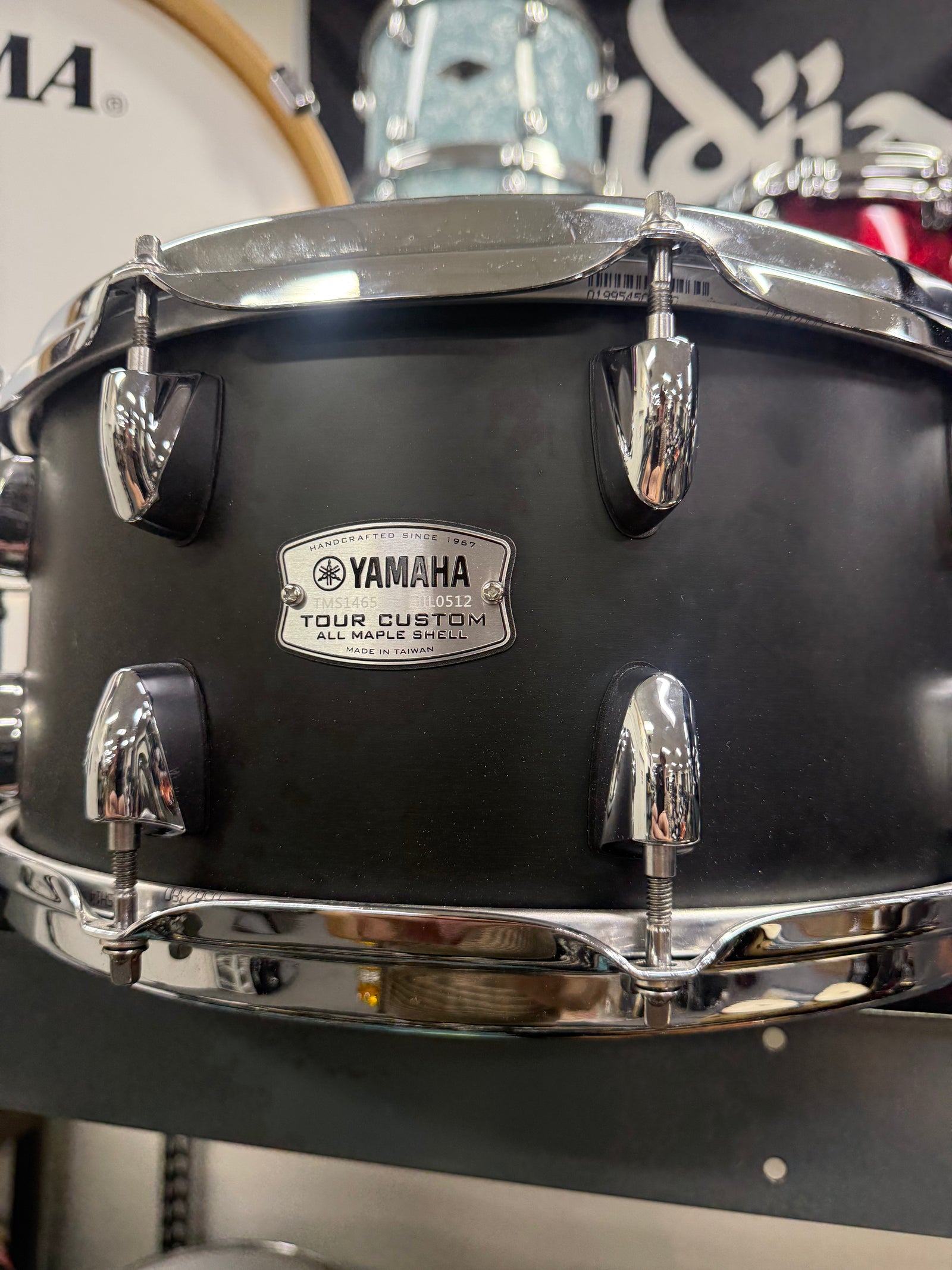 Yamaha Tour Custom Snare Satin Black