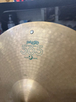 Paiste 505 18” Medium Cymbal