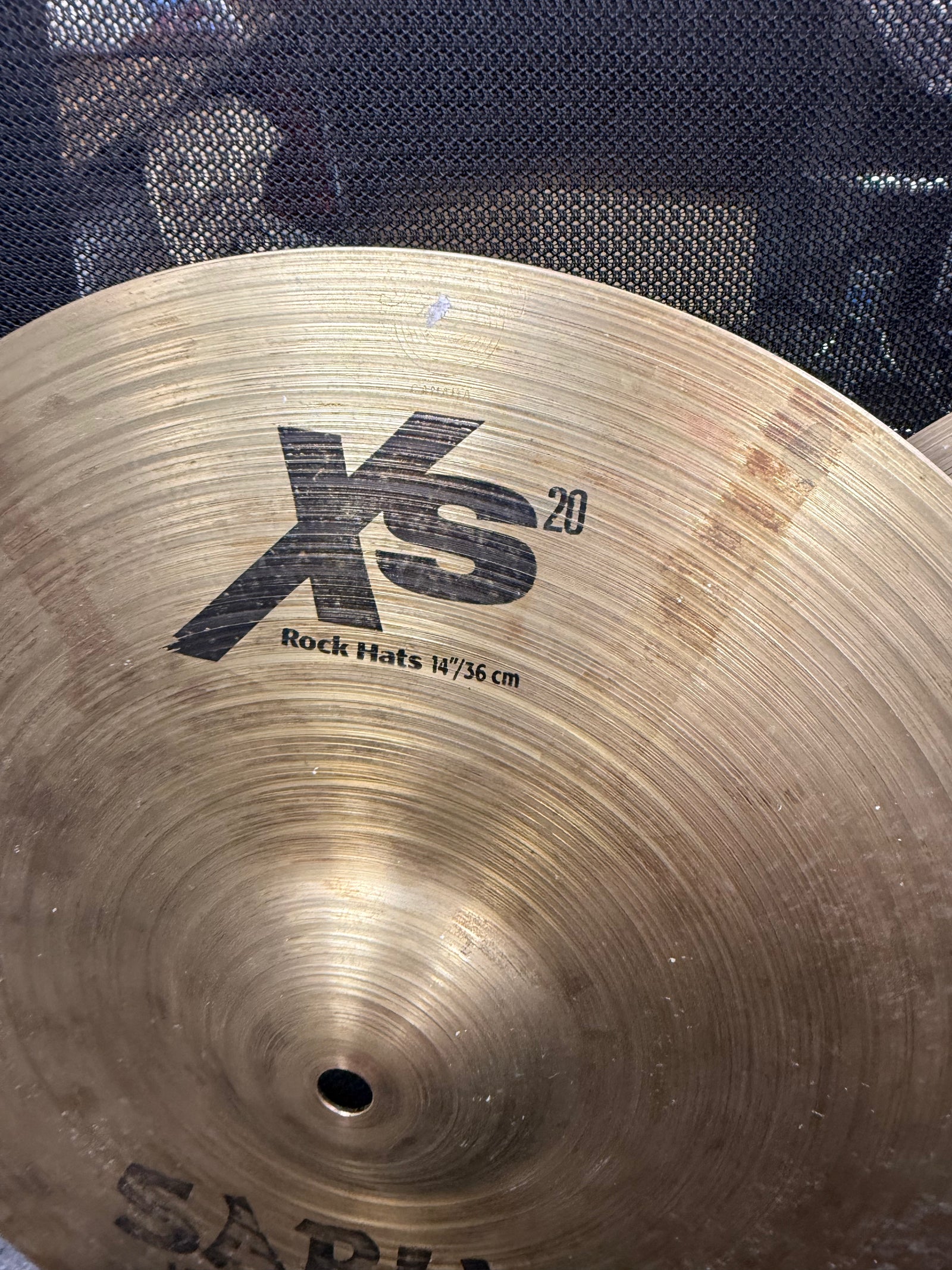 Sabian 14” XS20 Rock hi hats