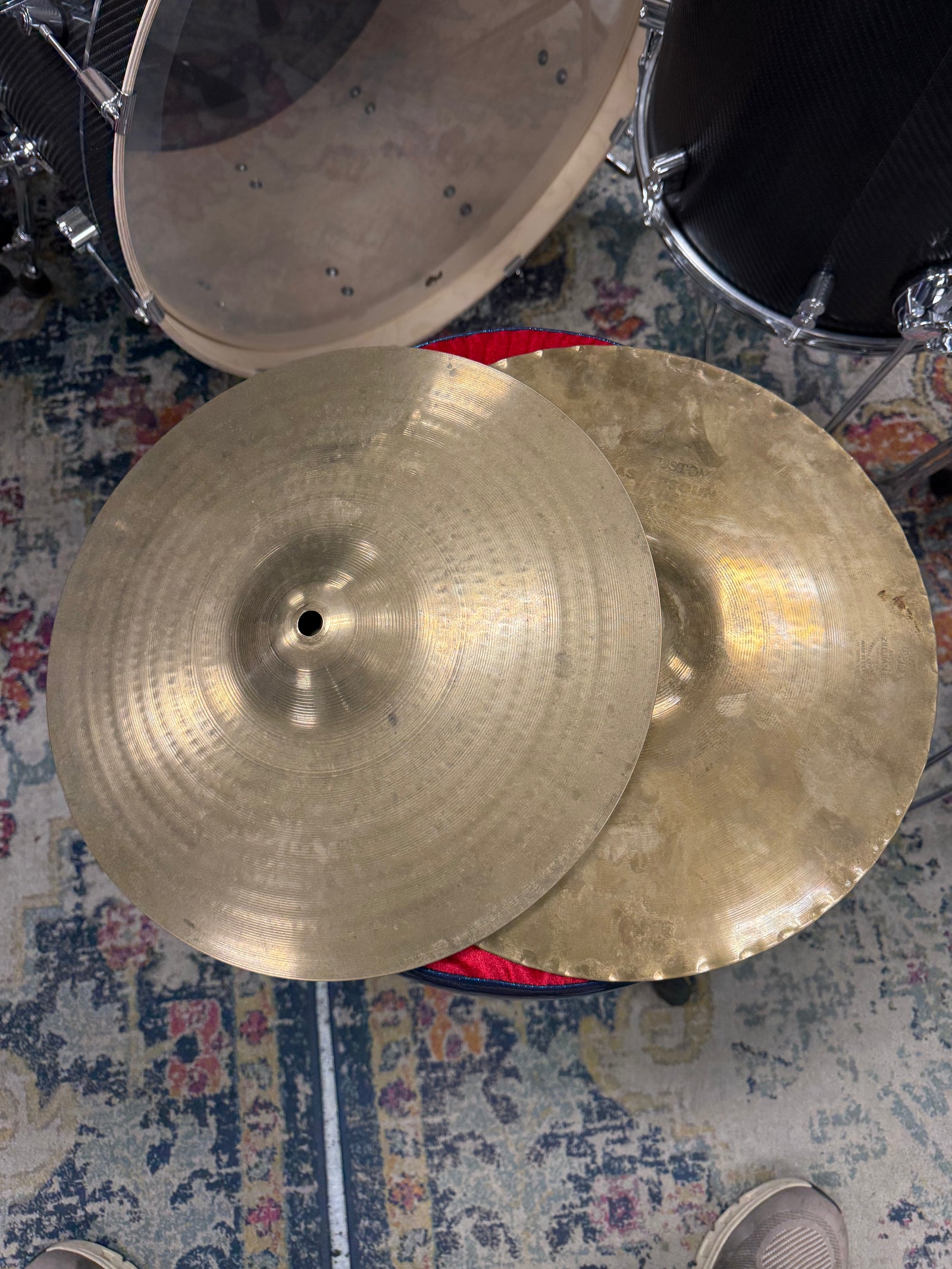 Zildjian 13” A Custom Mastersound Hi hats