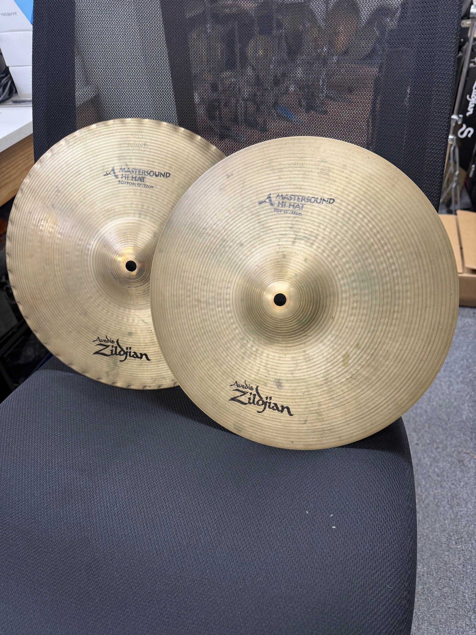Zildjian 13” A Mastersound hi hats