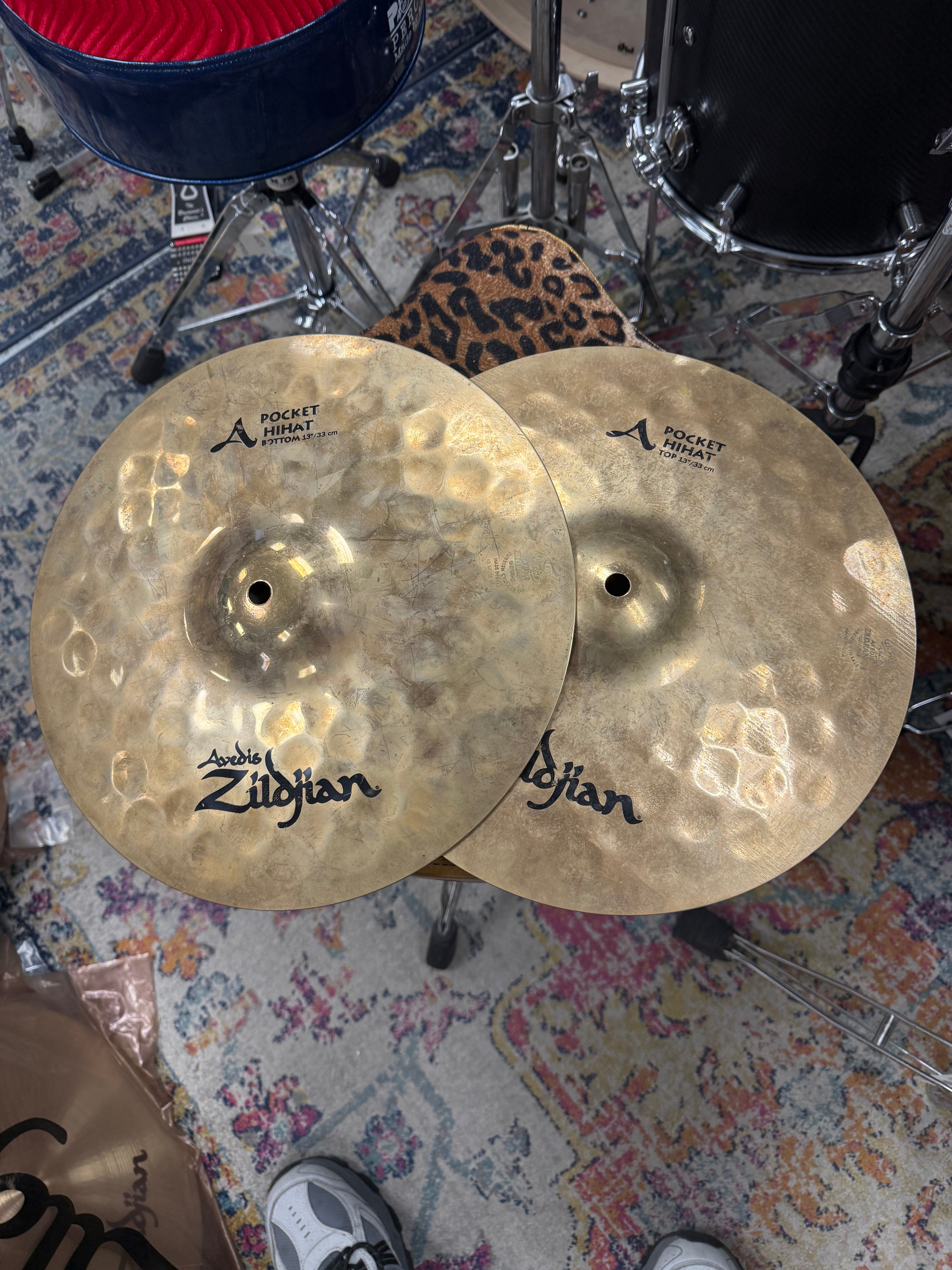 Zildjian 13” A pocket Hi hats - Drum Flip
