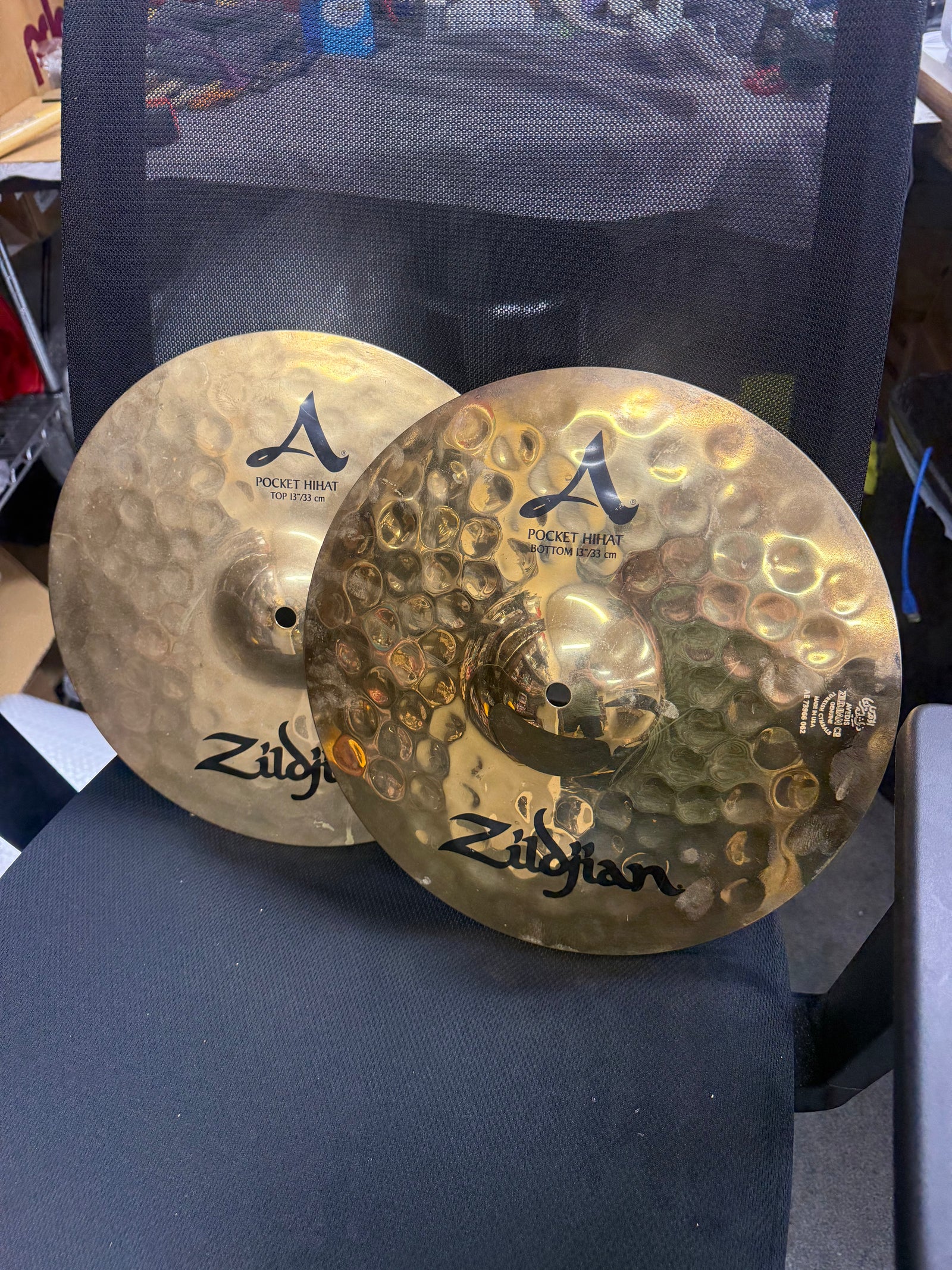 Zildjian 13” A Pocket Hi hats