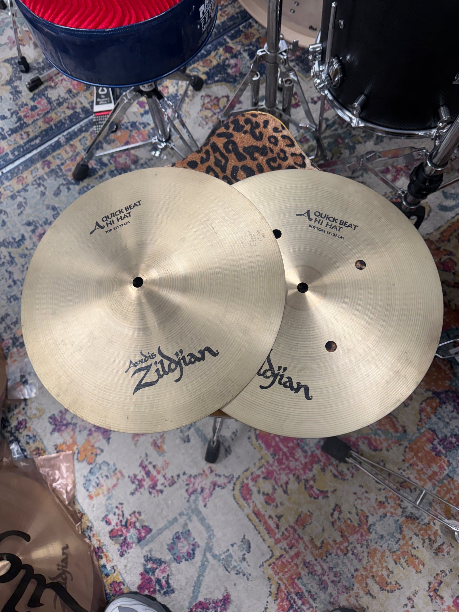 Zildjian 13” A quick beat Hi hats