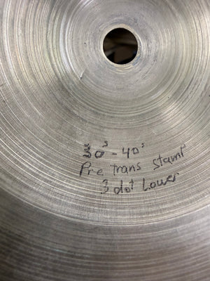 Zildjian 13” Vintage Cymbal