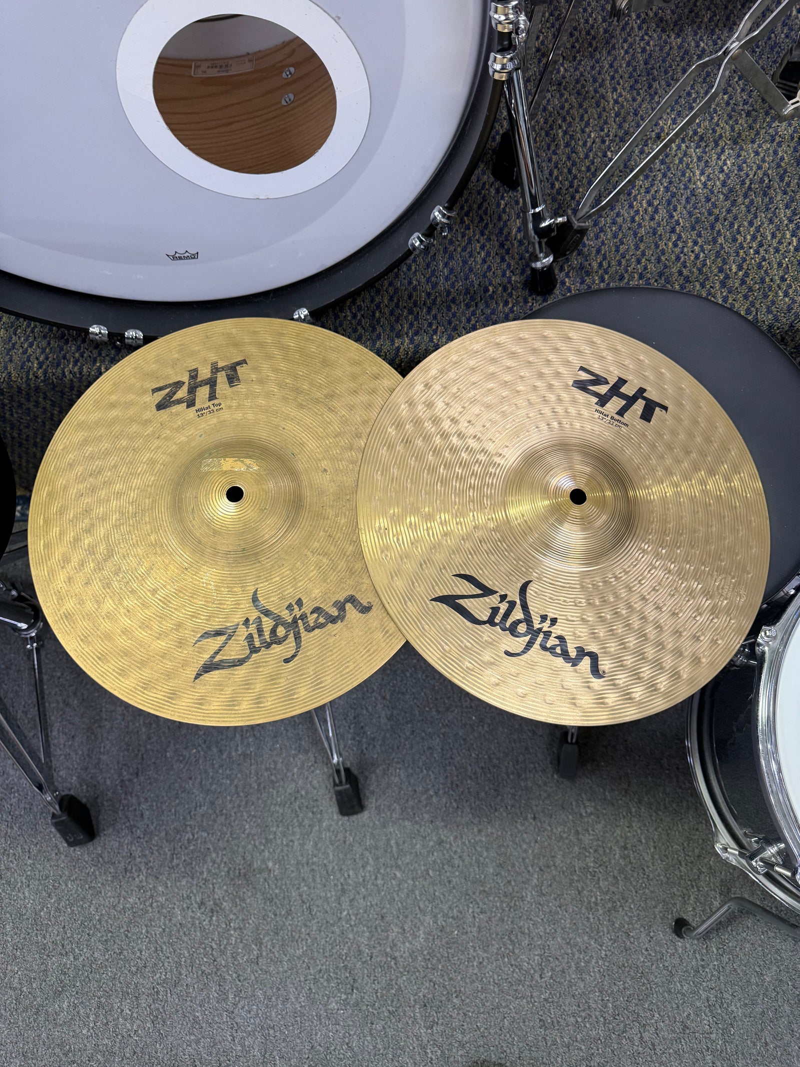 Zildjian 13” ZHT hi hats