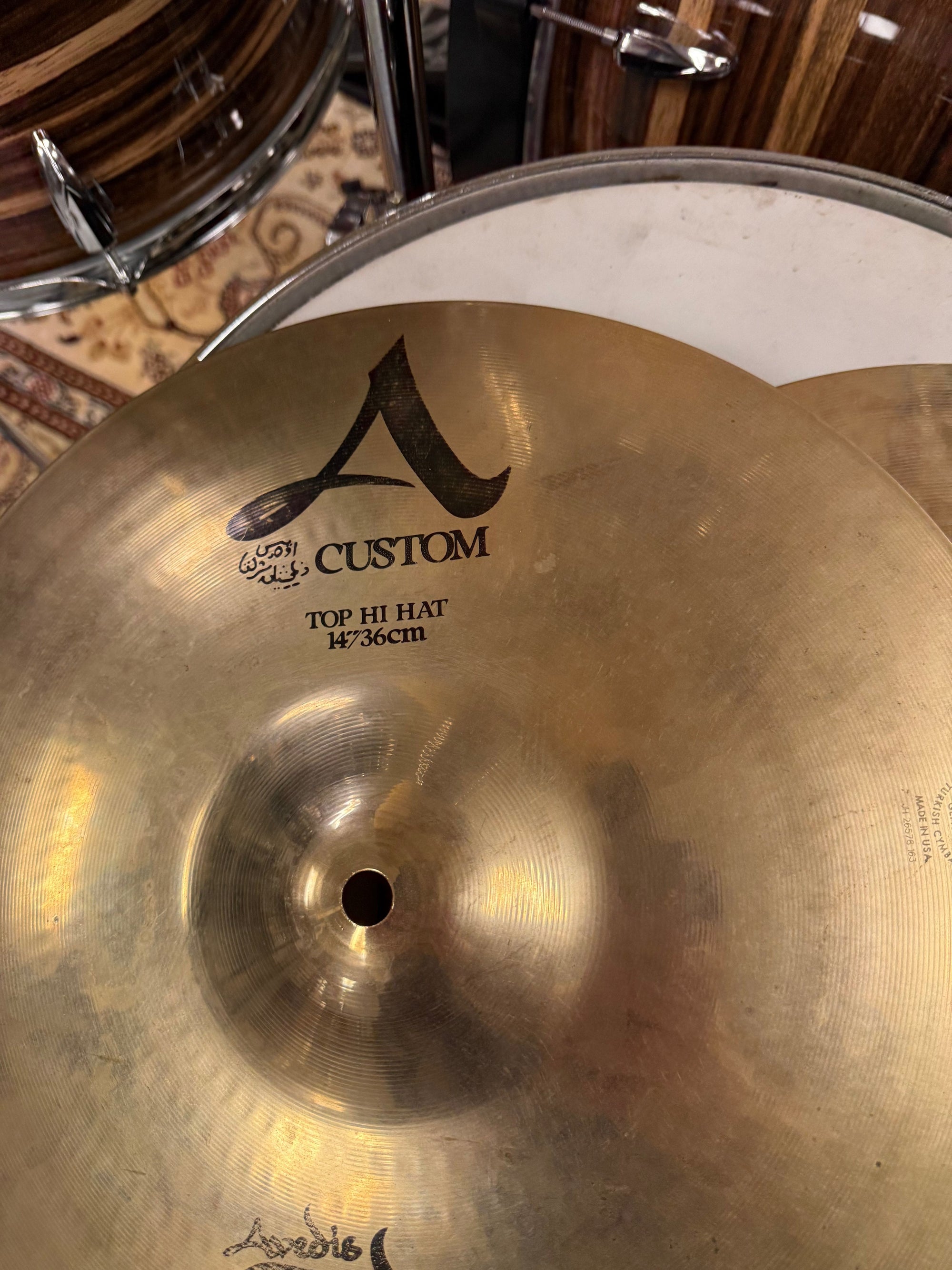 Zildjian 14” A Custom Hi hats